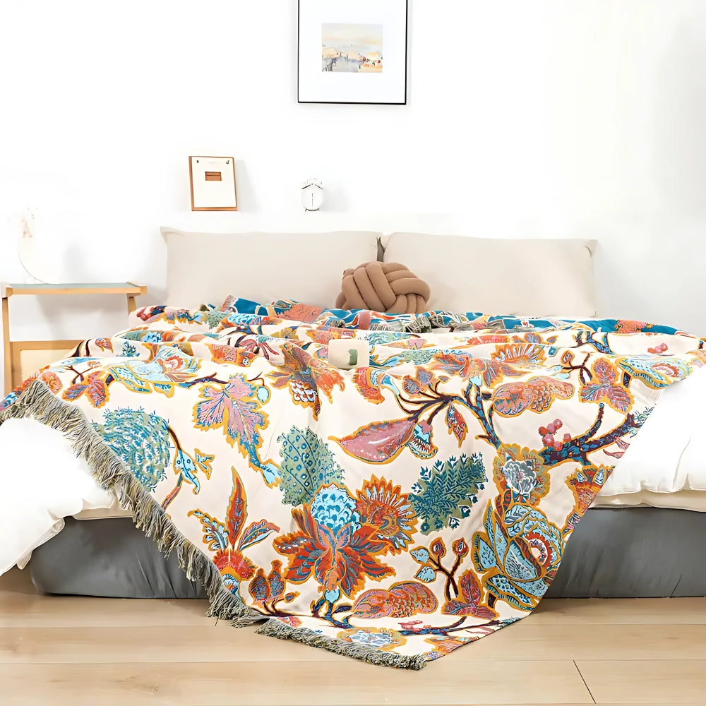Floryn Garten-inspirierte Wendbare Decke