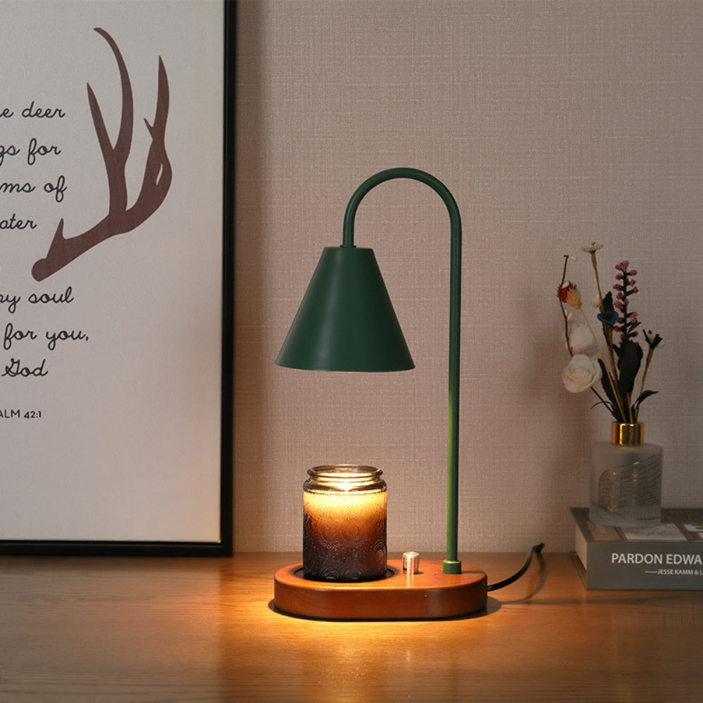 Lámpara Calentadora de Velas Nórdica Luma con Regulador