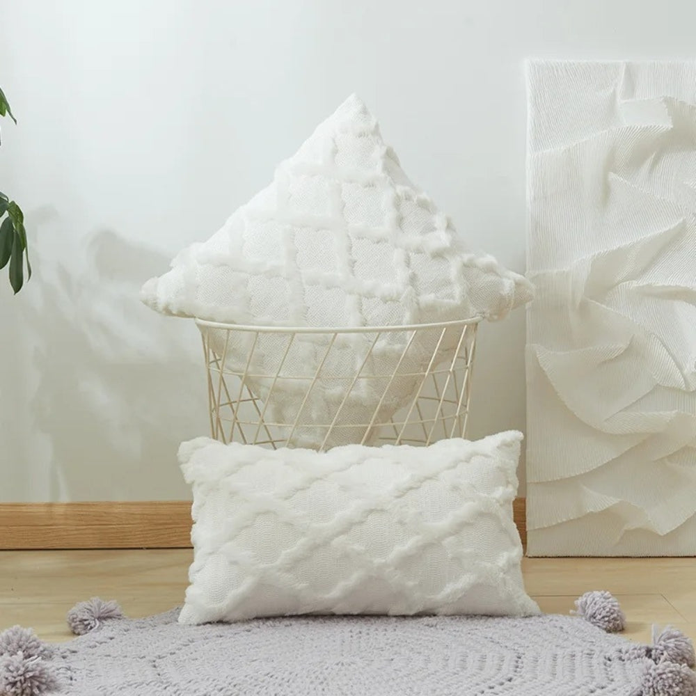 Lunel Samt Boho-Stil Kissenbezug