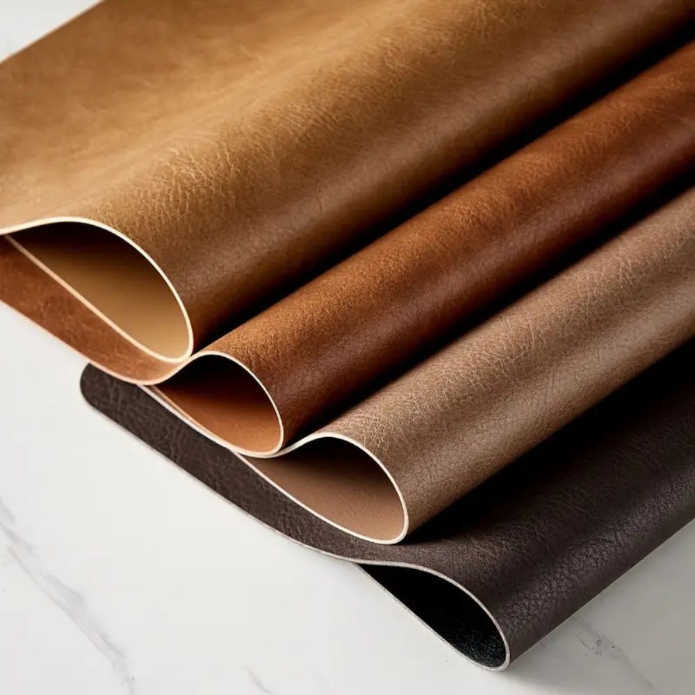Luxuriöse Vintage Leder Platzmatte