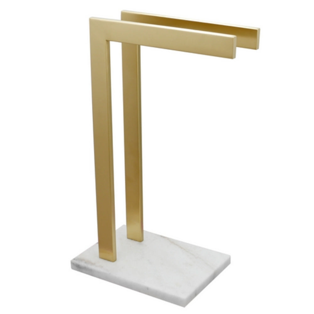 Minimalistischer Badezimmer-Doppelhandtuchhalter