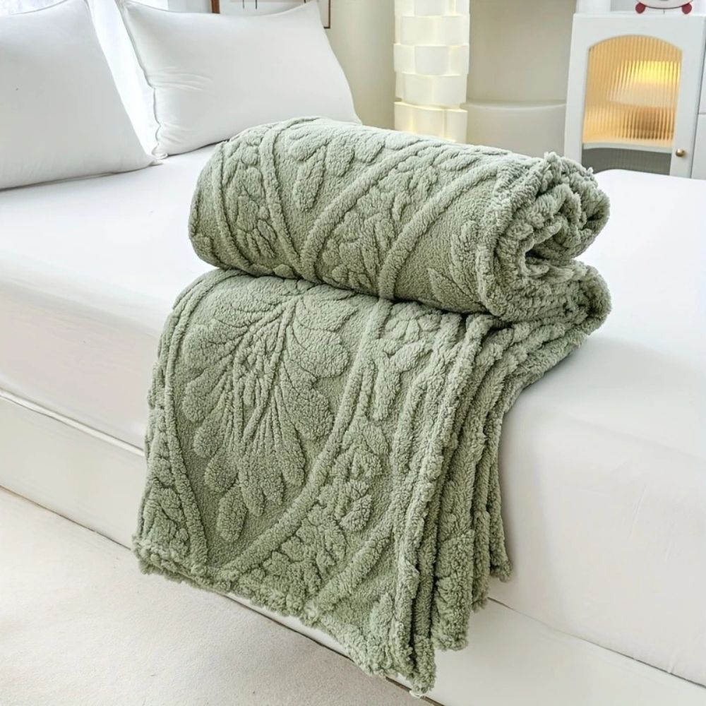 Paris Gewebte Jacquard Fleece-Decke