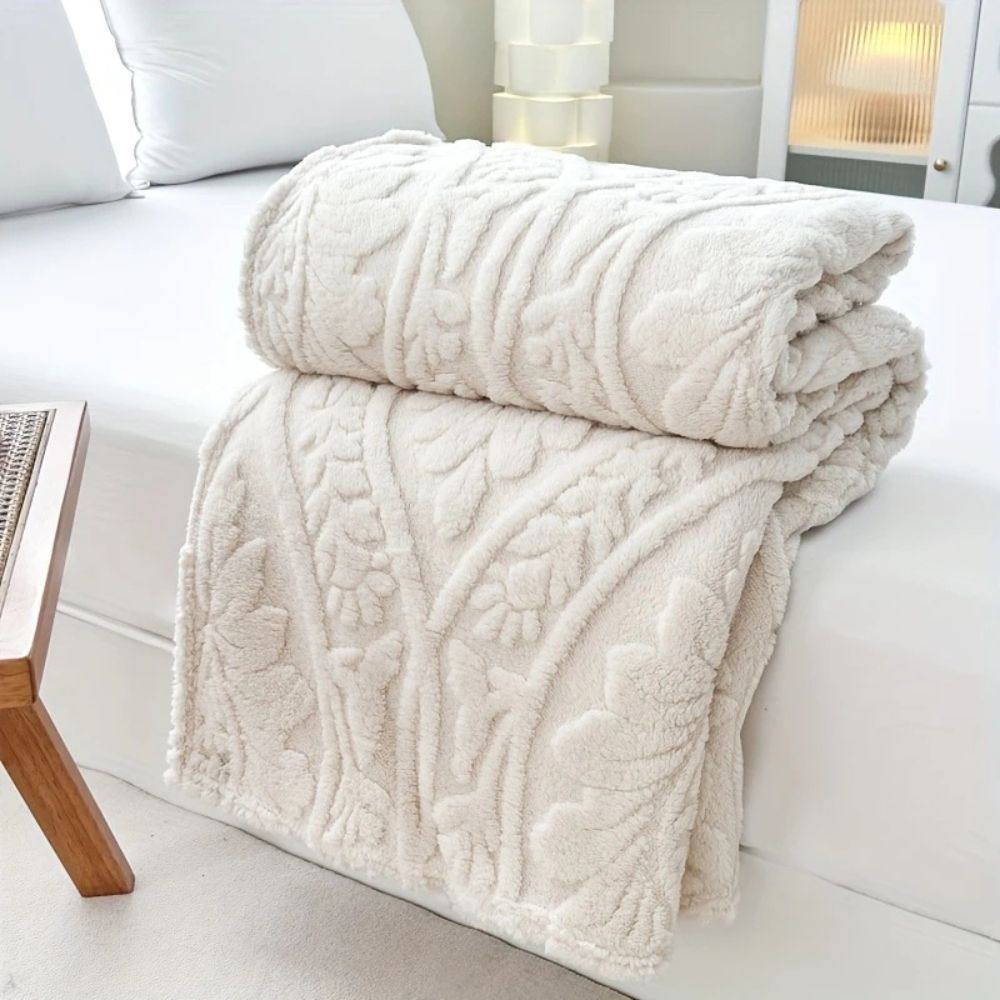 Paris Gewebte Jacquard Fleece-Decke