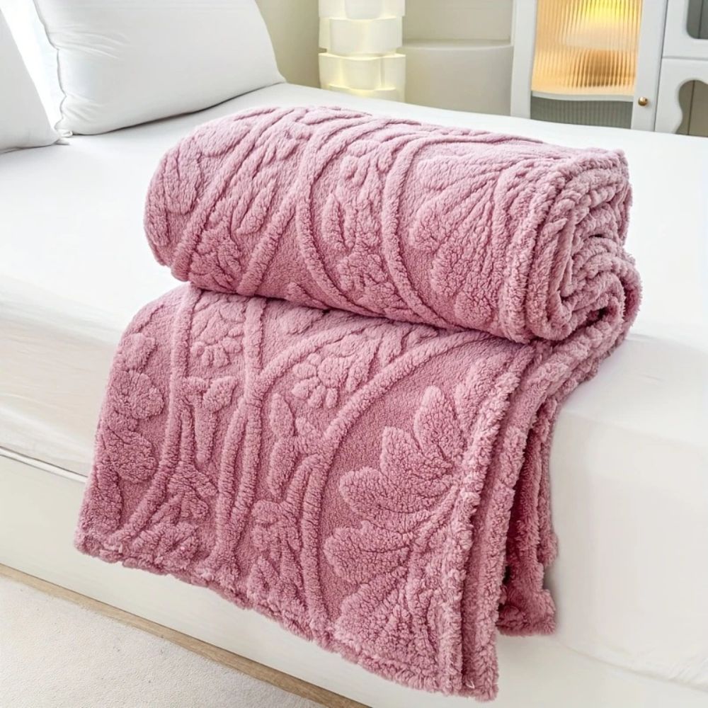 Paris Gewebte Jacquard Fleece-Decke