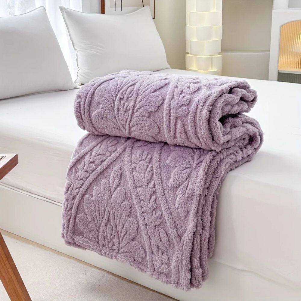 Paris Gewebte Jacquard Fleece-Decke