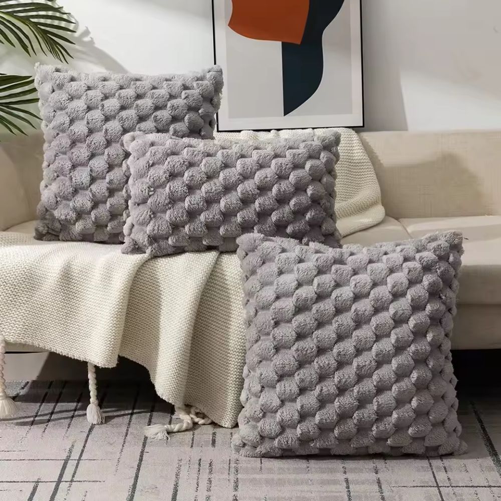Weicher Marshmallow-Kissenbezug