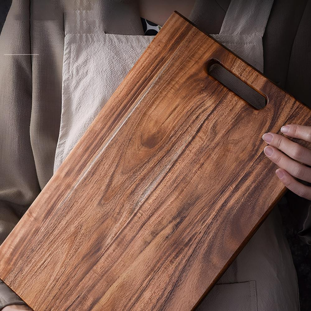 Tabla de Cortar Premium de Madera Maciza