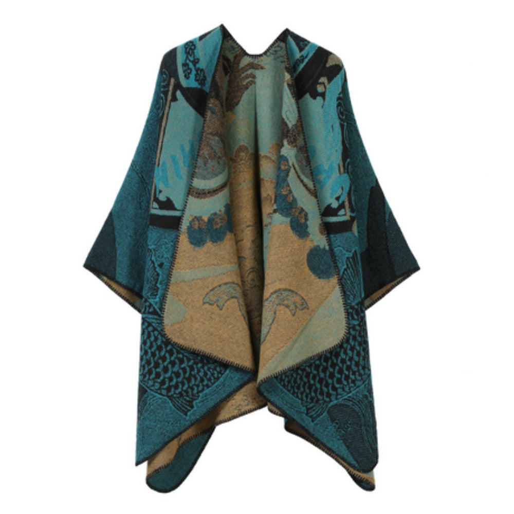 Runestone Reverie Wendbarer Poncho