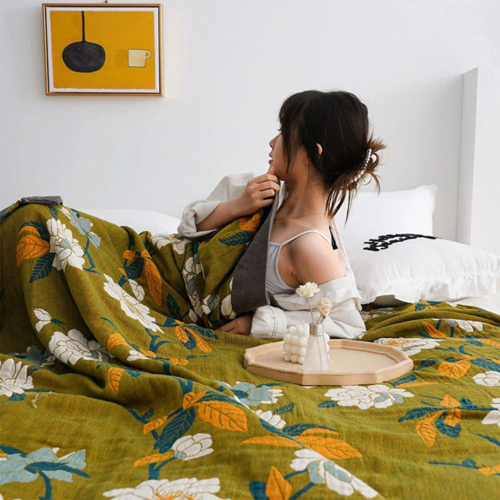 Vintage Bloom Komfort Sofabezug