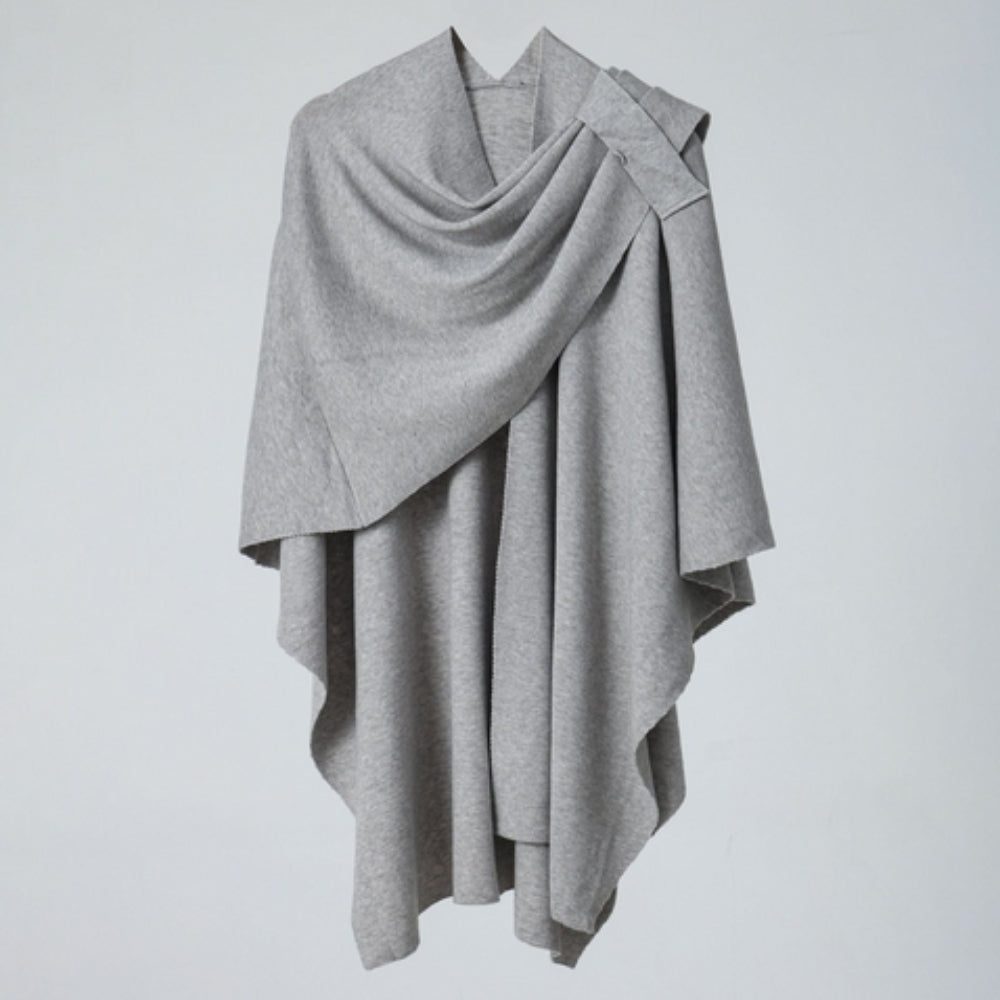 Virelli Poncho Leichter Schal-Mantel