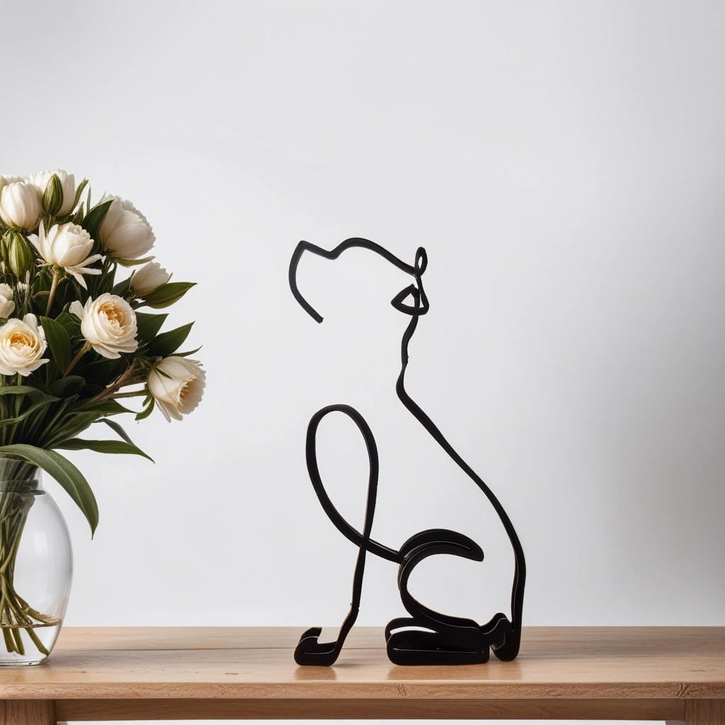Sculptures Abstraites de Chiens - CanineArt