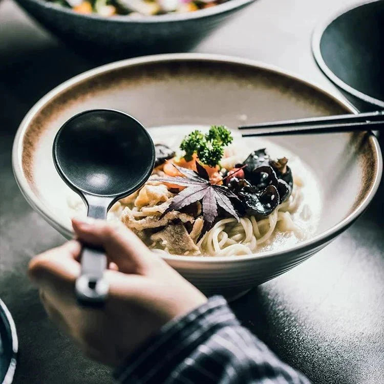 Tazón para ramen de cerámica japonesa artesanal | Virelle Maison