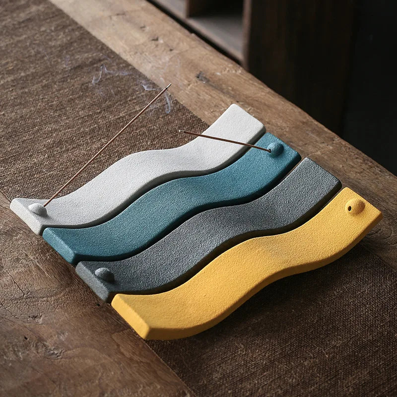 Ceramic Incense Holder - ZenWave