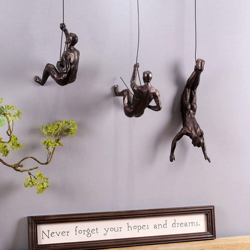Scultura da parete Climber – PeakFigures