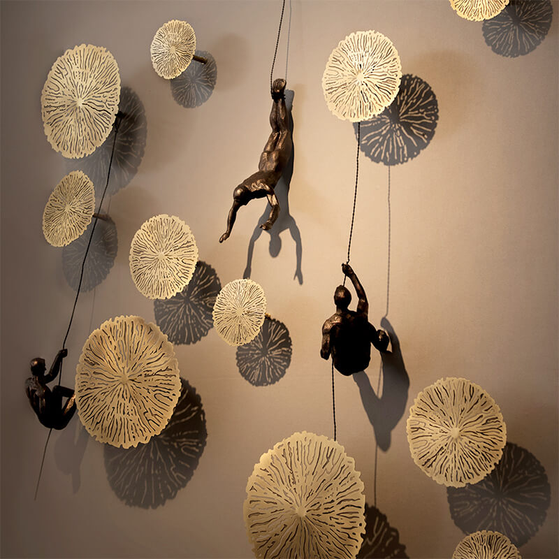 Scultura da parete Climber – PeakFigures