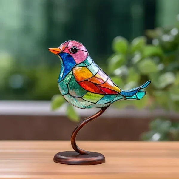 Coloured Glass Birds for Chic Interior Design - ChicGlass Birds