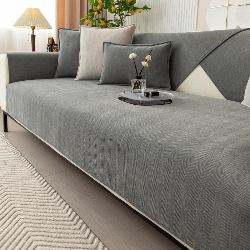 Comfortable Non-Slip Cover for Your Sofa - SnugMat