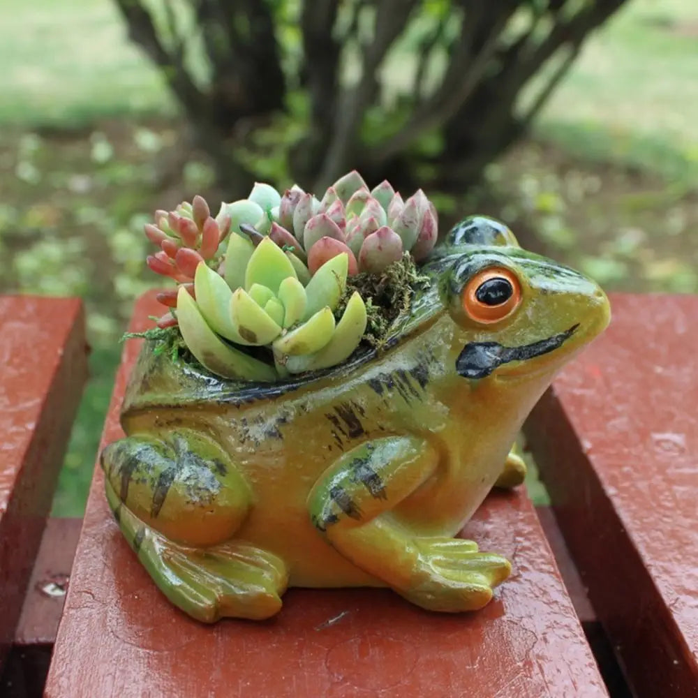 Cute Breathing Plant Pot - FroggyPot