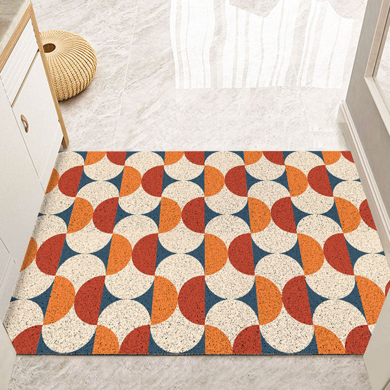 Decorative Welcome Mat with Vintage Design - Portiquea