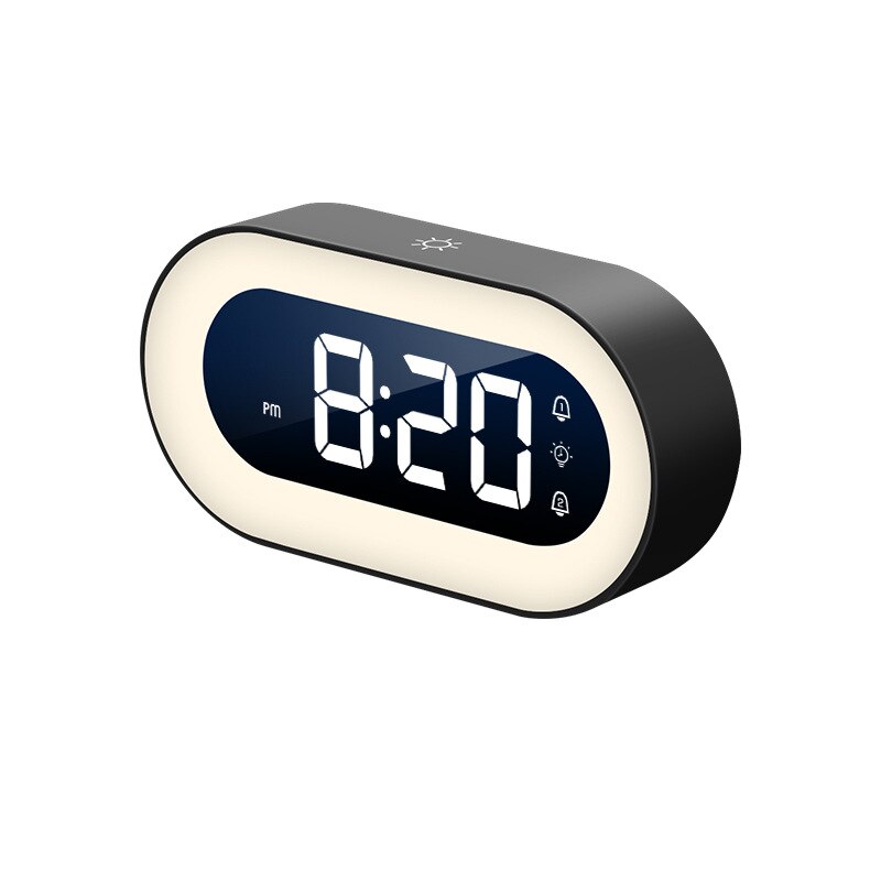 Digital Alarm Clock with Nightlight – Lumino