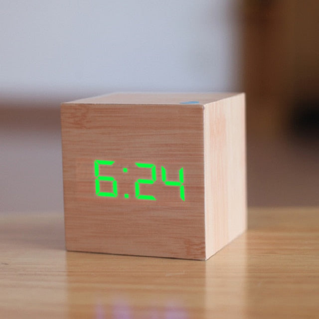 Réveil LED numérique – CubeGlow