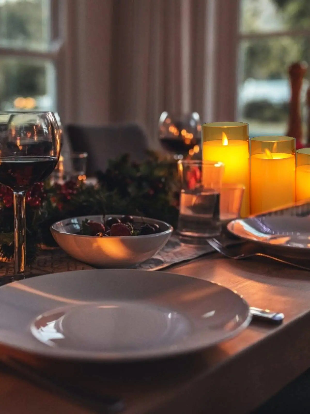 Flameless LED Candles for a Cosy Atmosphere - Lumos
