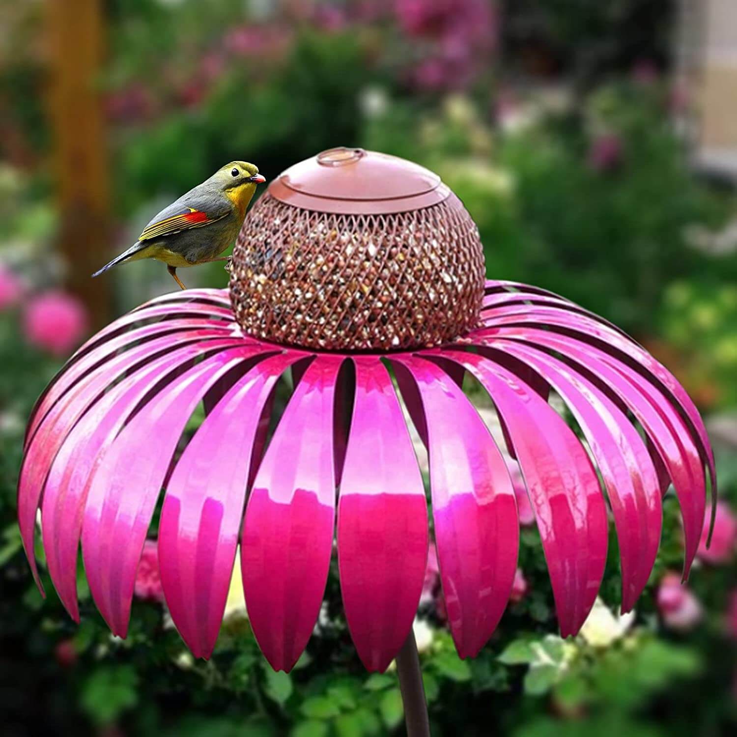 Krmítko pro ptáky ve tvaru květiny - FloraFeeder
