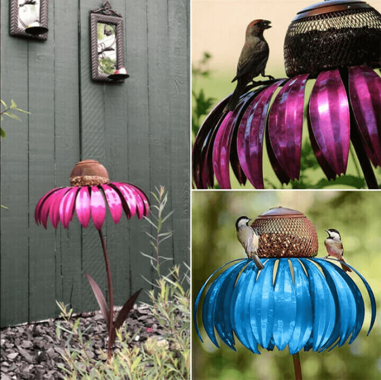 Flower-shaped Bird Feeder - FloraFeeder