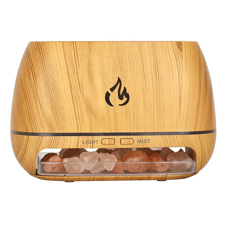 Himalayan Salt Aroma Diffuser with Ambient Lighting - SaltSerenity