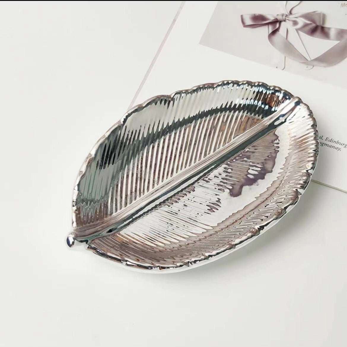 Hommfer – Boîte de Rangement en Céramique Dorée Lova
