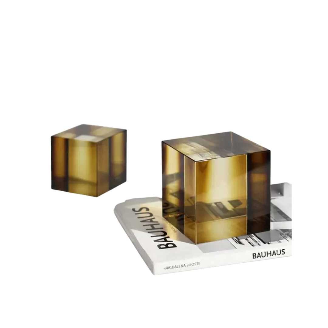 Hommfer – Cube Cristal Aura Prismatique