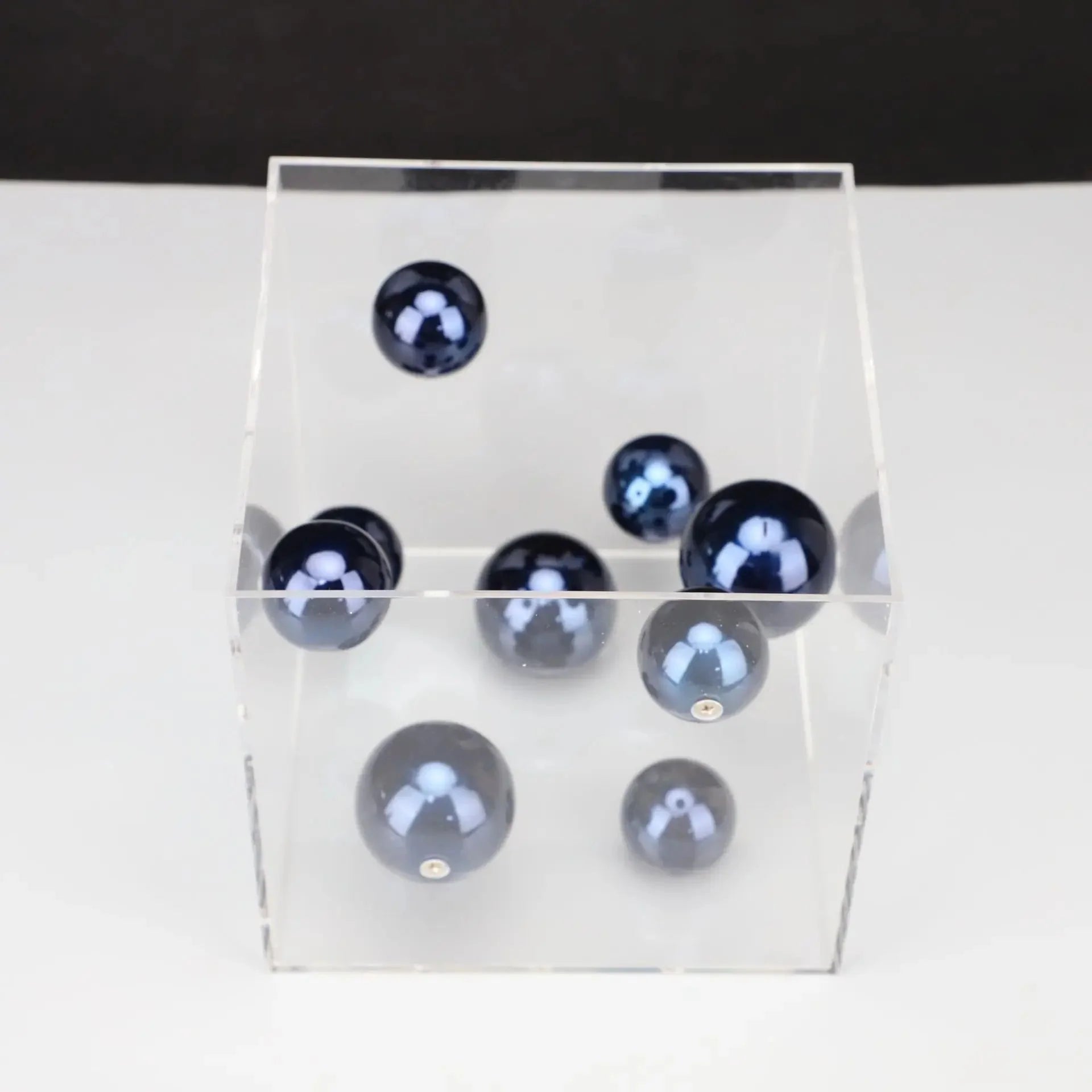 Hommfer – Cube Décoratif Art Sphères Flottantes