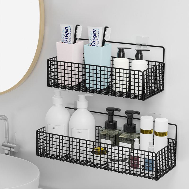 Hommfer – Étagère Murale Sans Perçage pour Salle de Bain