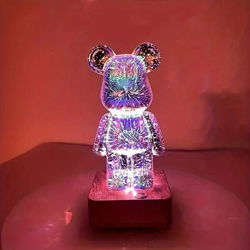 Hommfer – Lampe Décorative en Verre Colorée