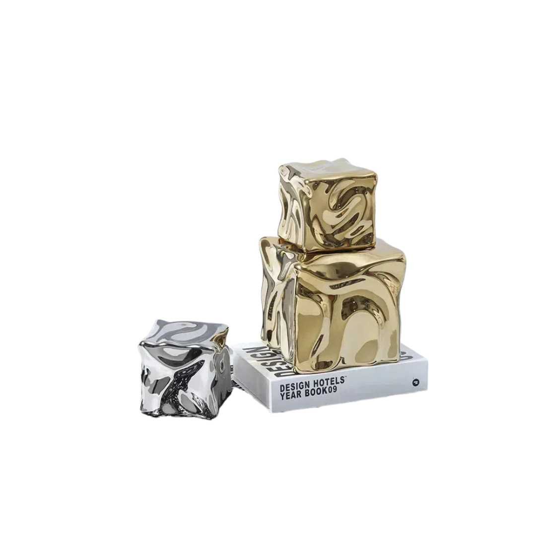 Hommfer – Ornement Cube Drapé