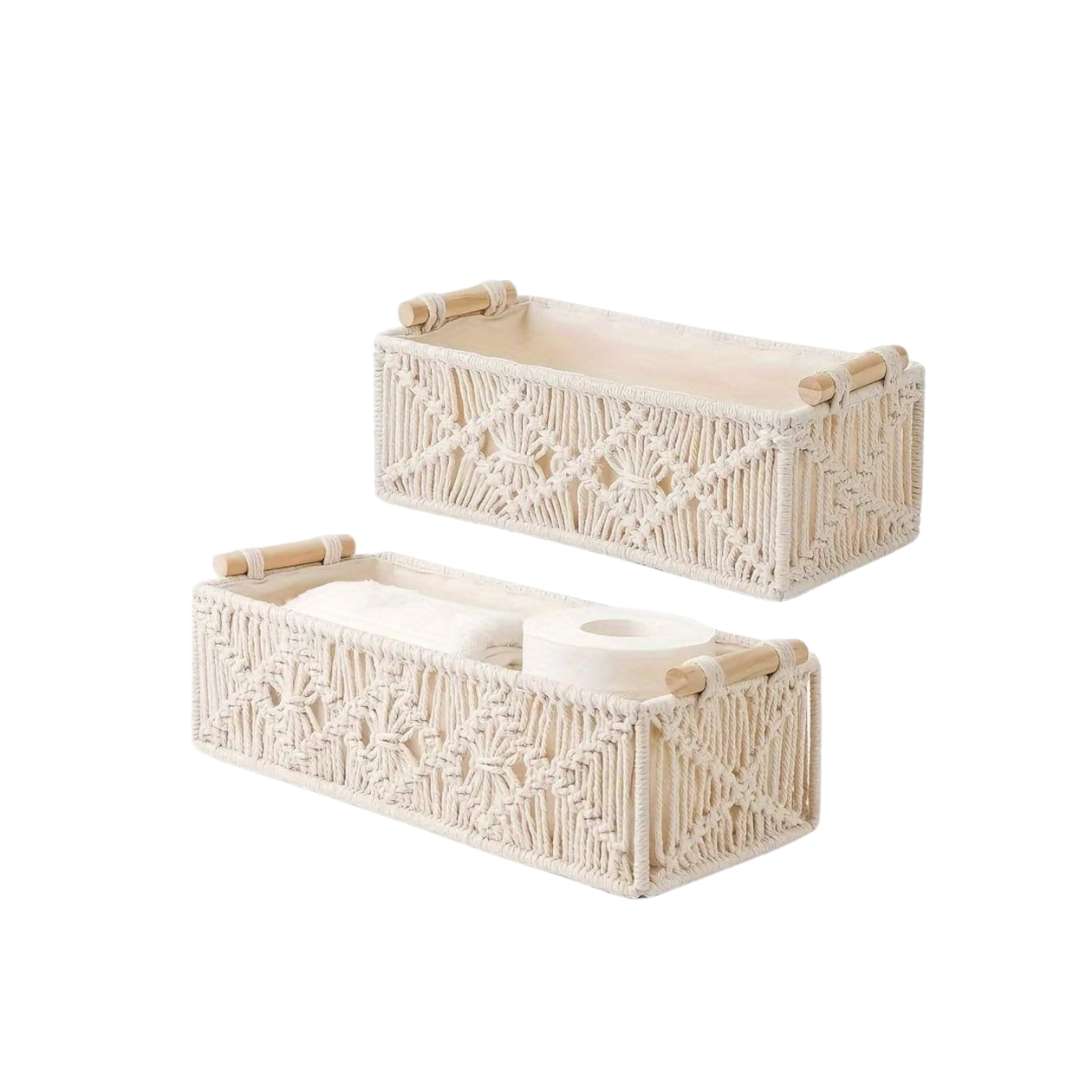 Hommfer – Panier de Rangement Tressé à la Main