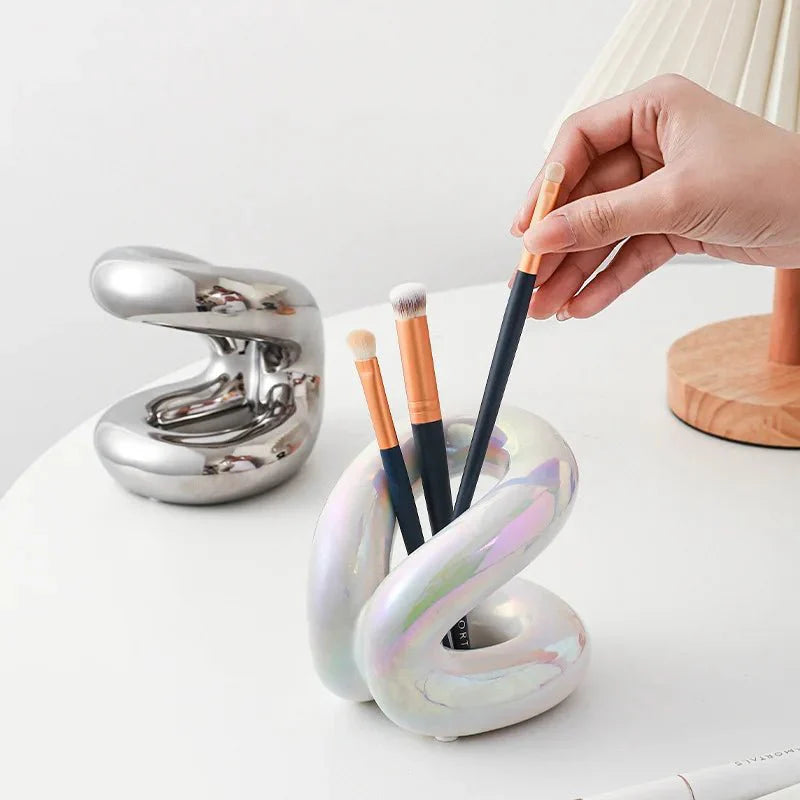 Hommfer – Porte-Accessoires Noué en Céramique