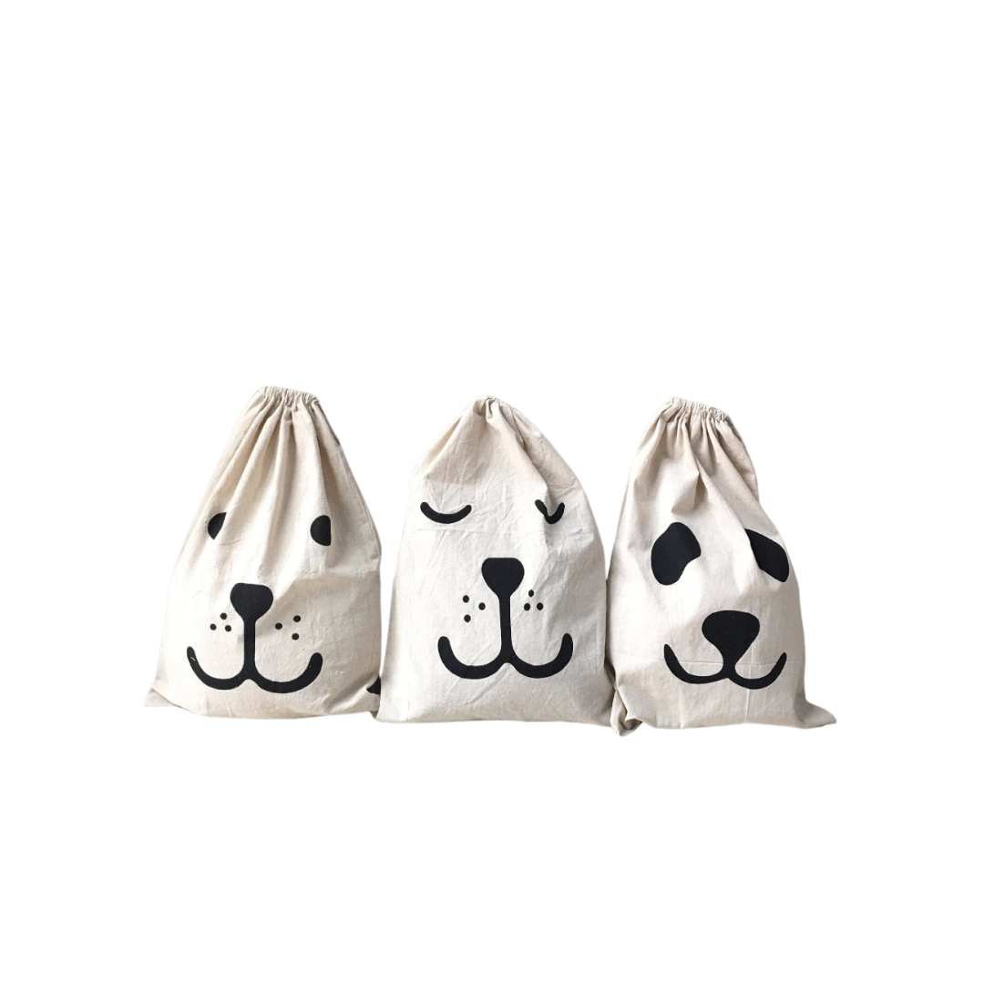 Hommfer – Sac de Rangement en Toile pour Enfants