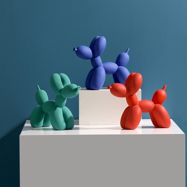 Hommfer – Sculpture Abstraite Chien Ballon