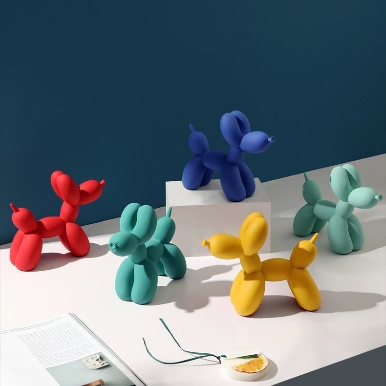 Hommfer – Sculpture Abstraite Chien Ballon