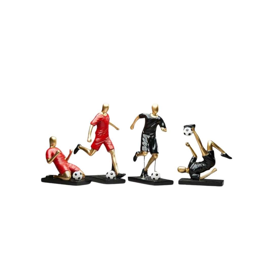 Hommfer – Sculpture Abstraite de Footballeur