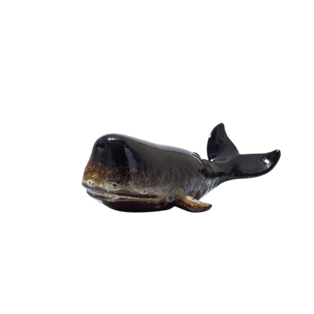 Hommfer – Sculpture Baleine en Porcelaine Bryn