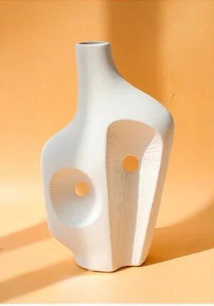 Hommfer – Sculpture Décorative Abstraite en Céramique