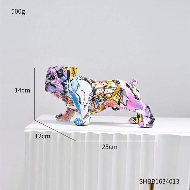 Hommfer – Sculpture Graffiti Abstraite en Résine