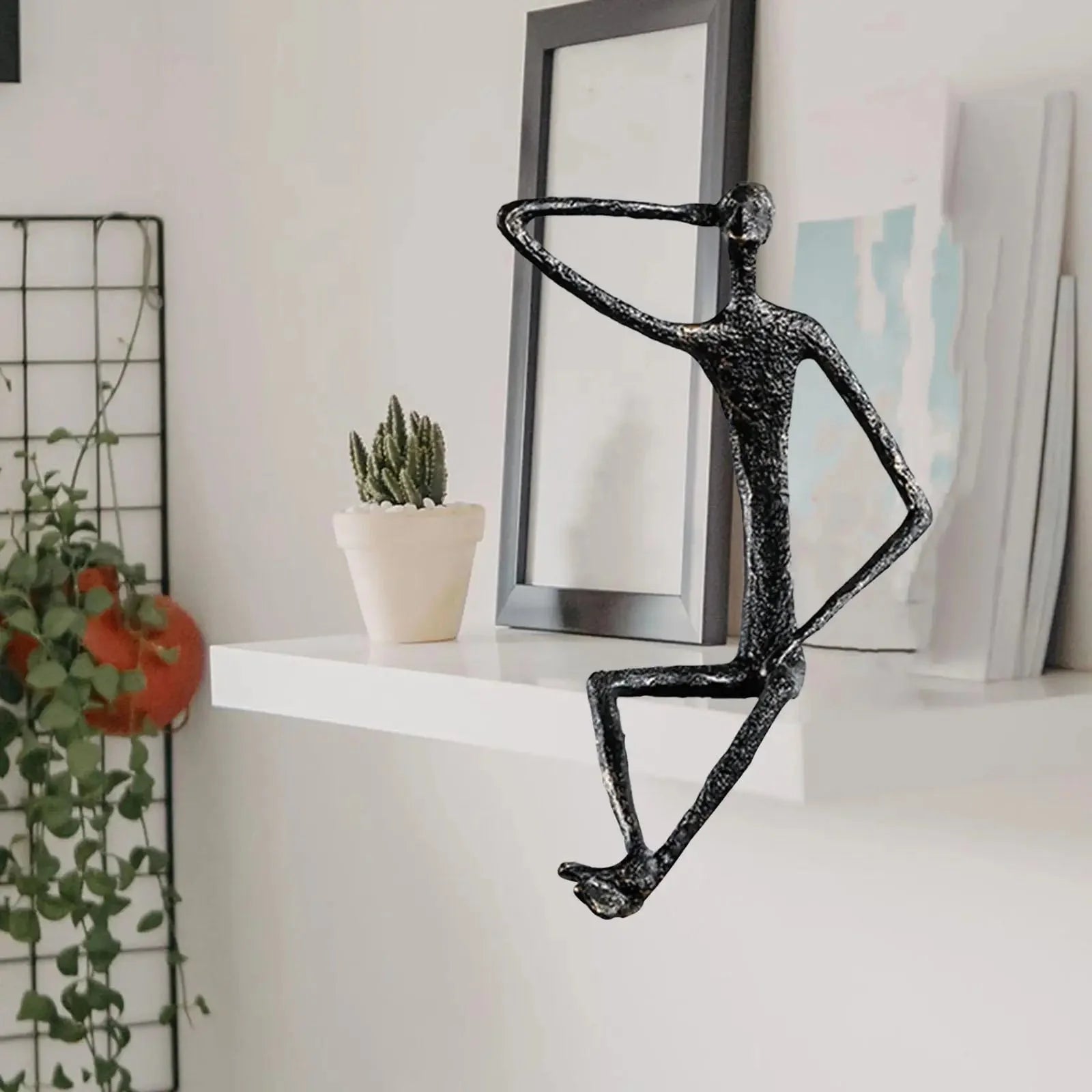 Hommfer - Sculpture Métallique Abstraite Élégante