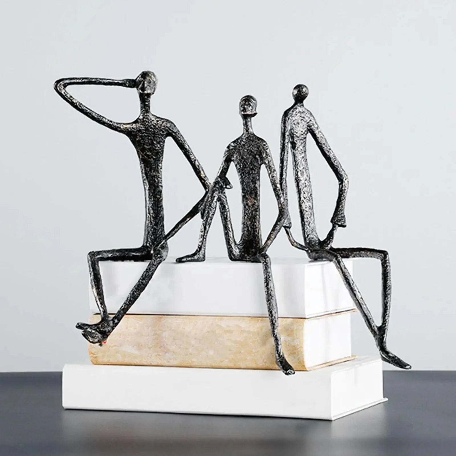 Hommfer - Sculpture Métallique Abstraite Élégante