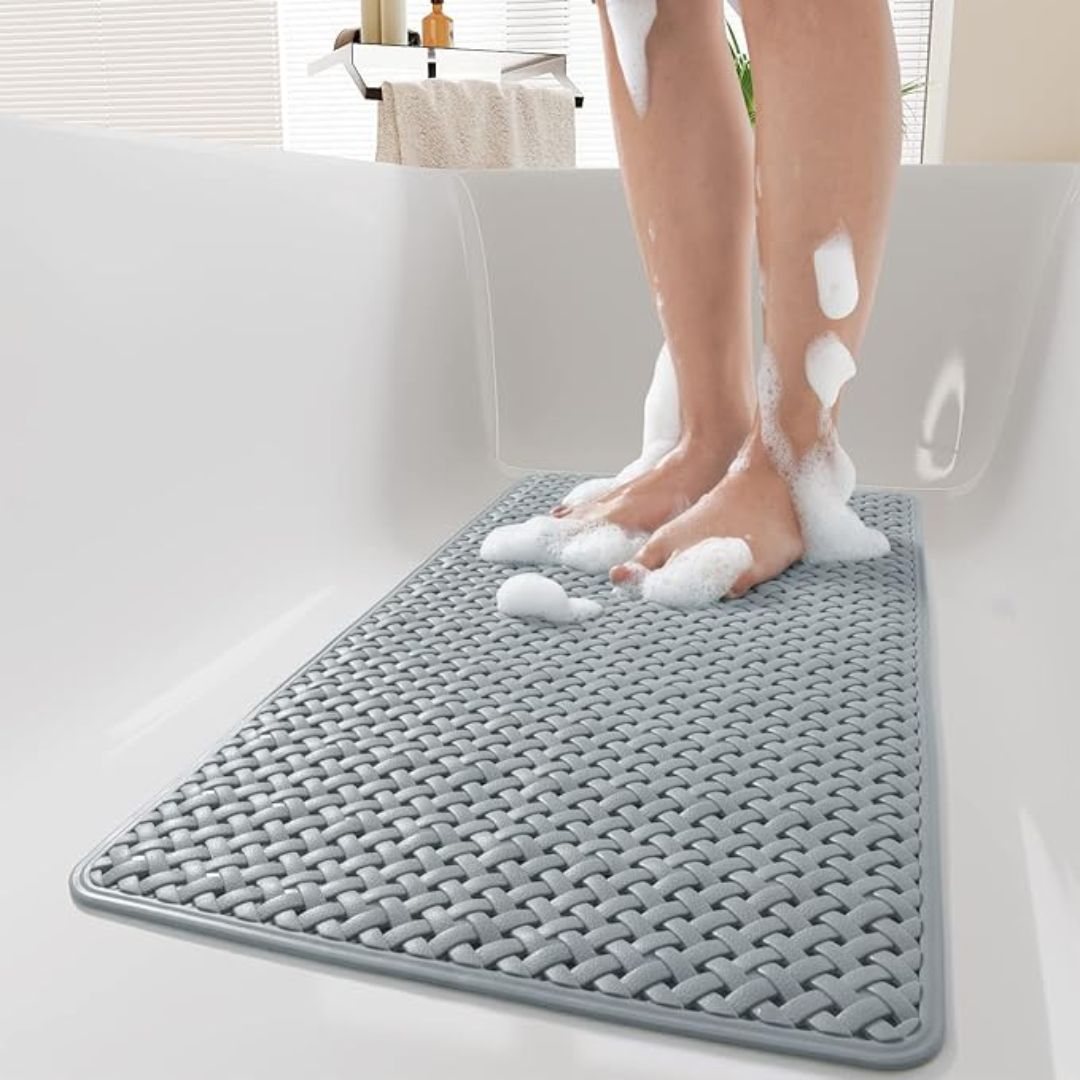 Hommfer – Tapis de Bain Antidérapant avec Ventouses