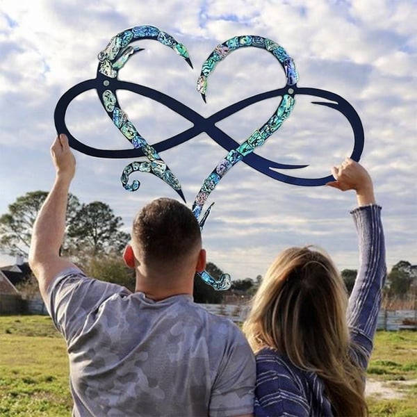 Iron Wall Decoration with Infinite Heart - InfiniteHeart