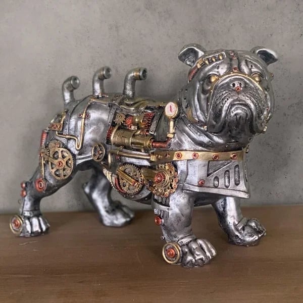 Mechanical Punk Animal Sculptures - GearBeast