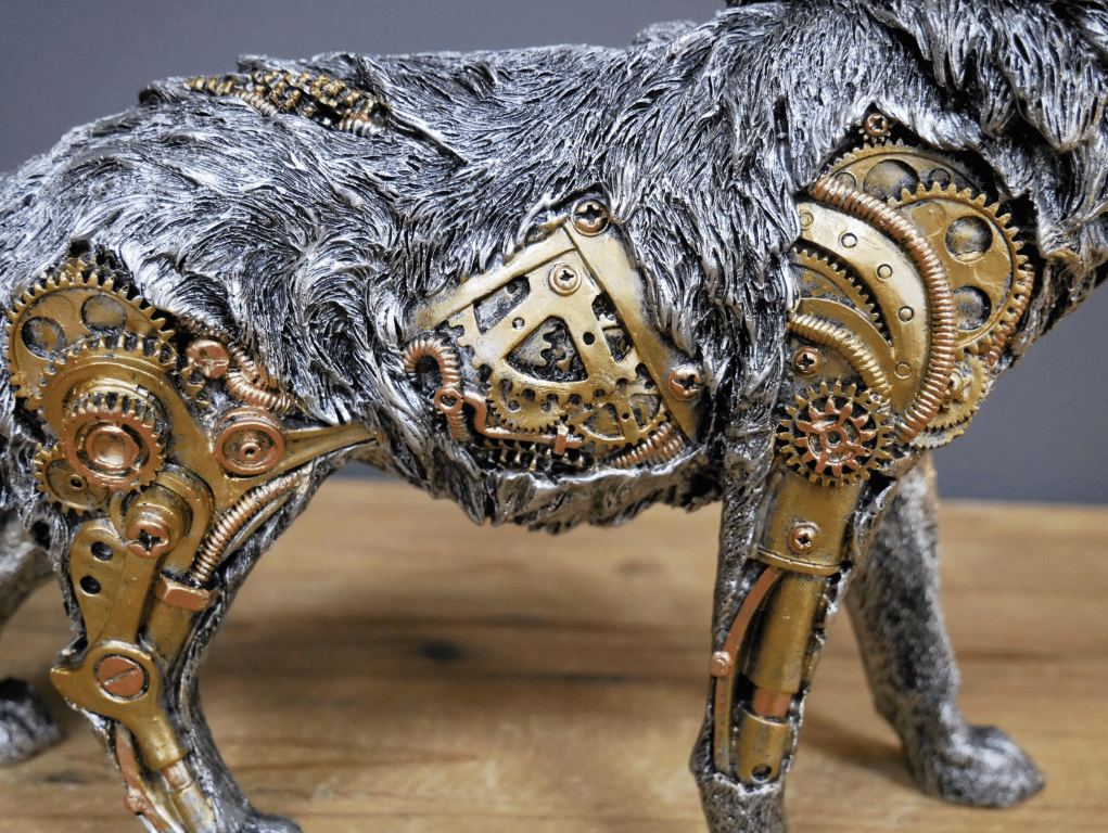 Mechanical Punk Animals Statues - GearBeast
